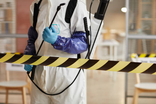 Professional Infectious Disease Decontamination technician working in Kingwood, TX